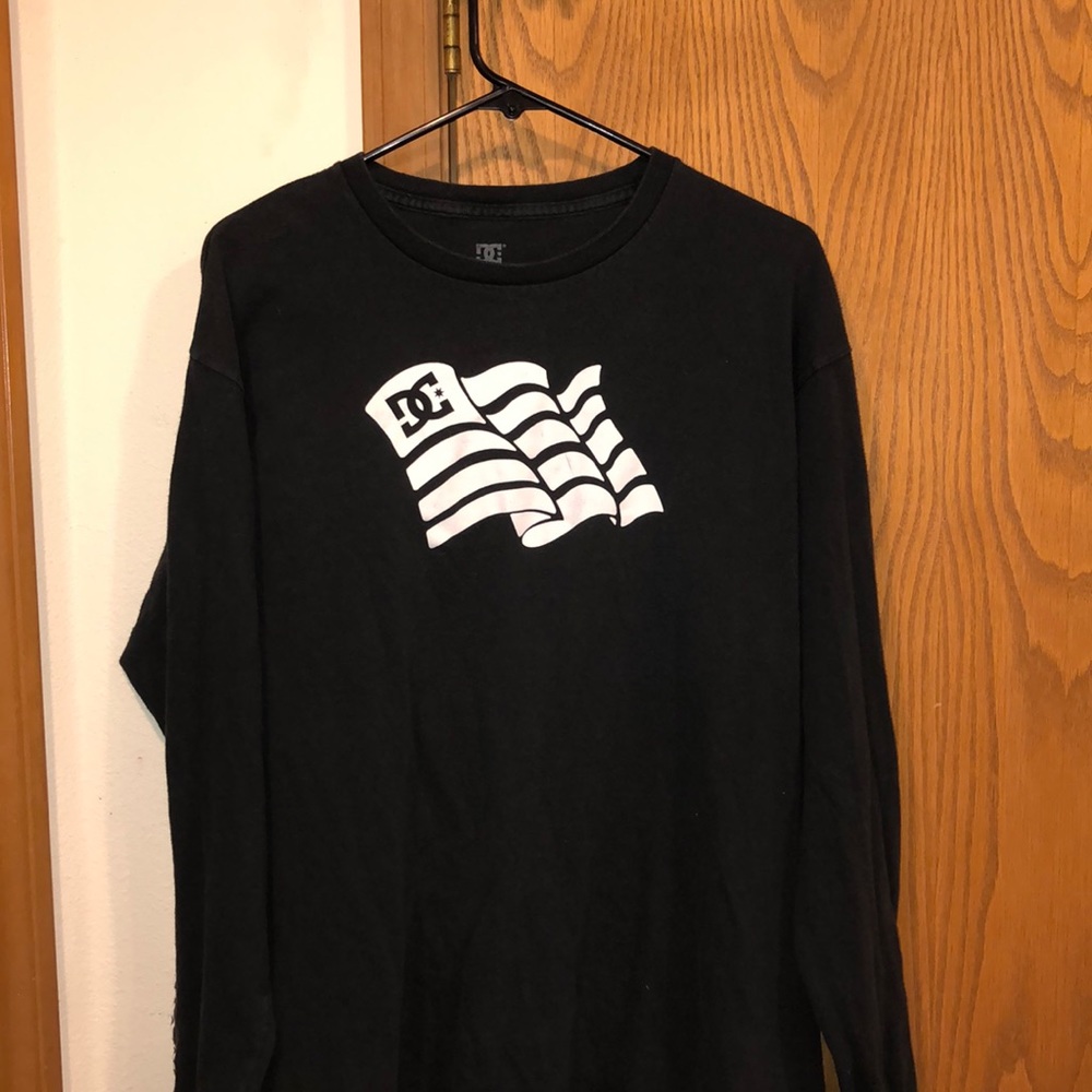 Navy Blue DC Long Sleeve Shirt